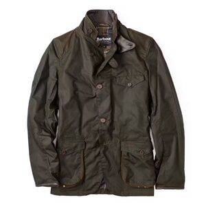 Barbour Beacon Waxed Blazer Jacket
